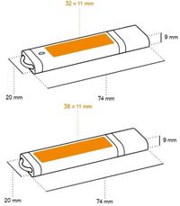 USB in PLASTICA RICICLATA